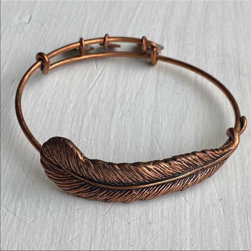 Alex and Ani Feather Bracelet